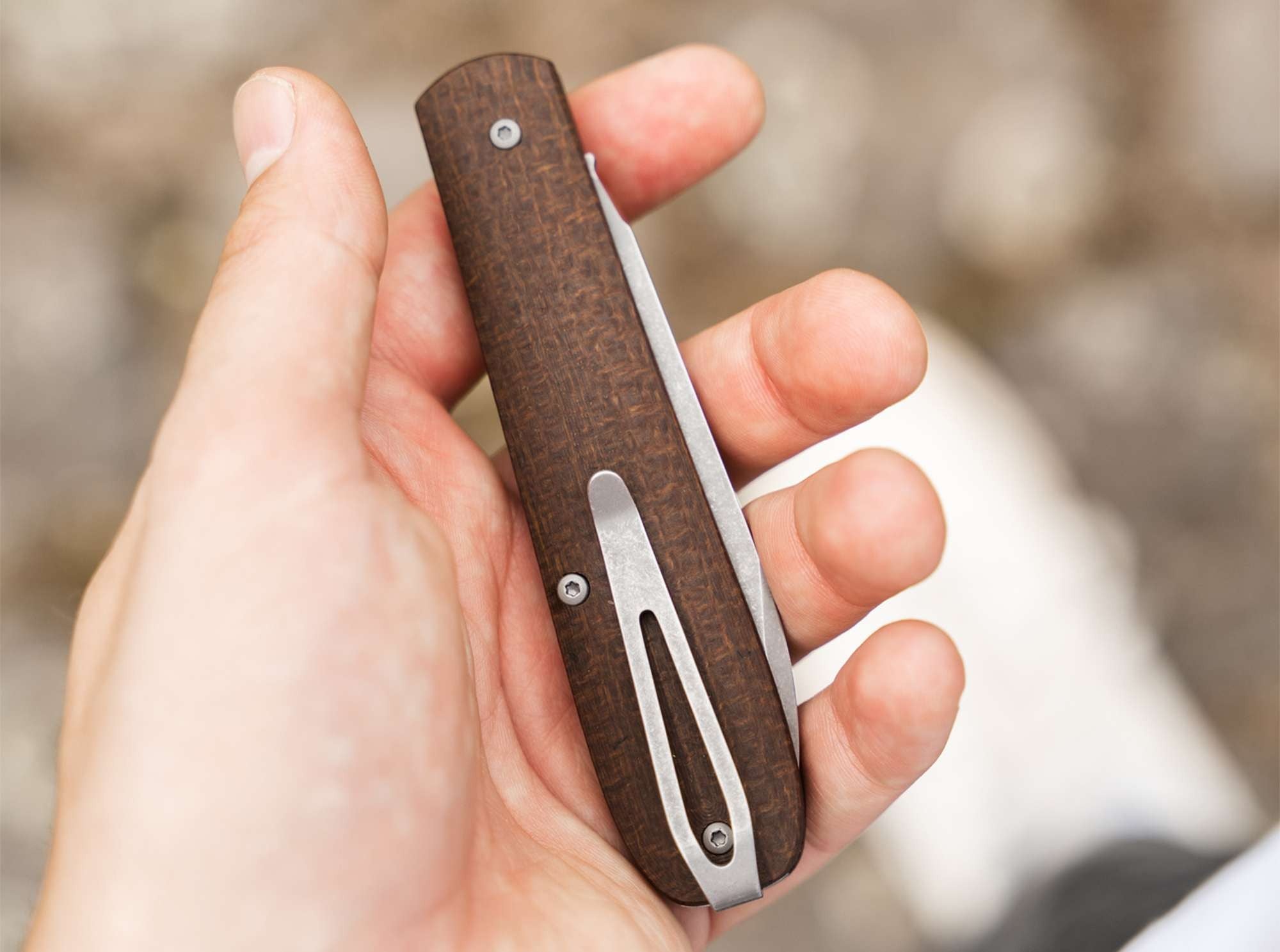 Μαχαίρι Boker Solingen Coffin Burlap Micarta | www.lightgear.gr
