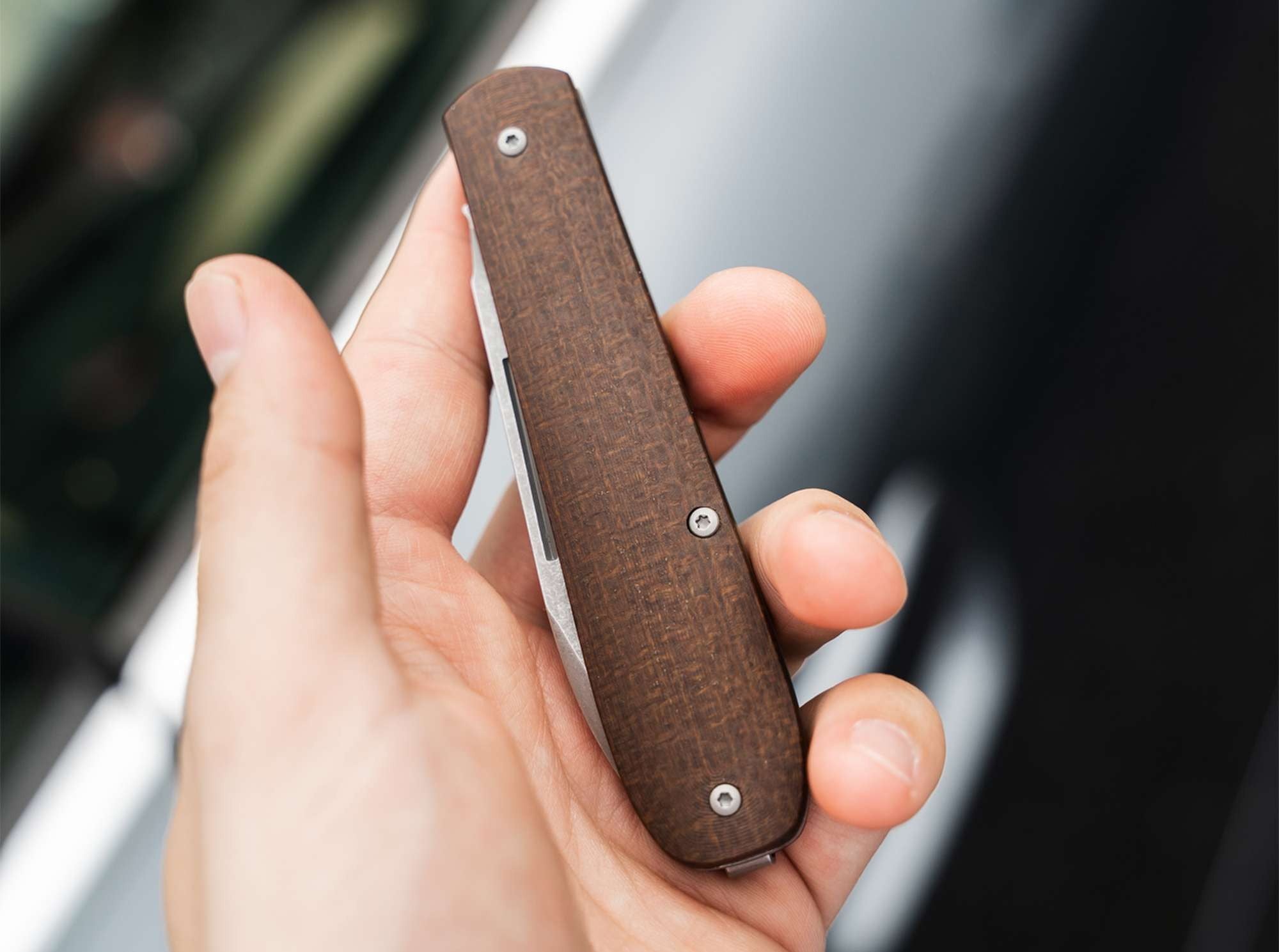 Μαχαίρι Boker Solingen Coffin Burlap Micarta | www.lightgear.gr