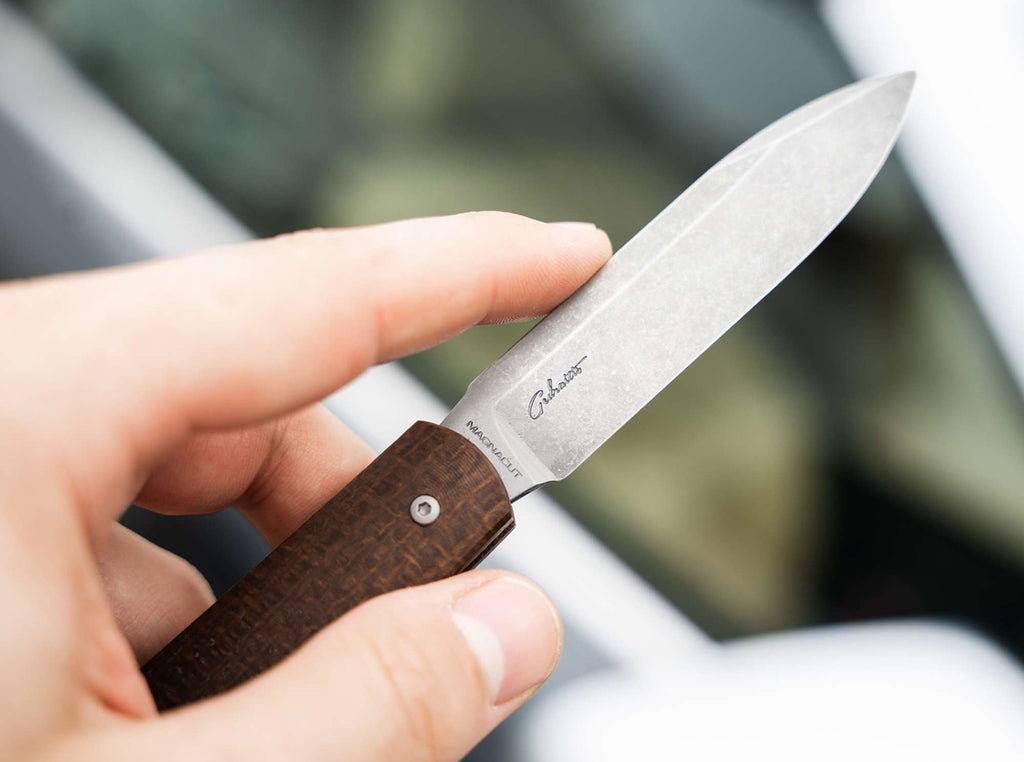 Μαχαίρι Boker Solingen Coffin Burlap Micarta | www.lightgear.gr