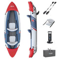 Φουσκωτό Καγιάκ Δύο Ατόμων Hydro-Force Rapid X2 Set Bestway 3,21m 180kg 2 Πτερύγια | www.lightgear.gr