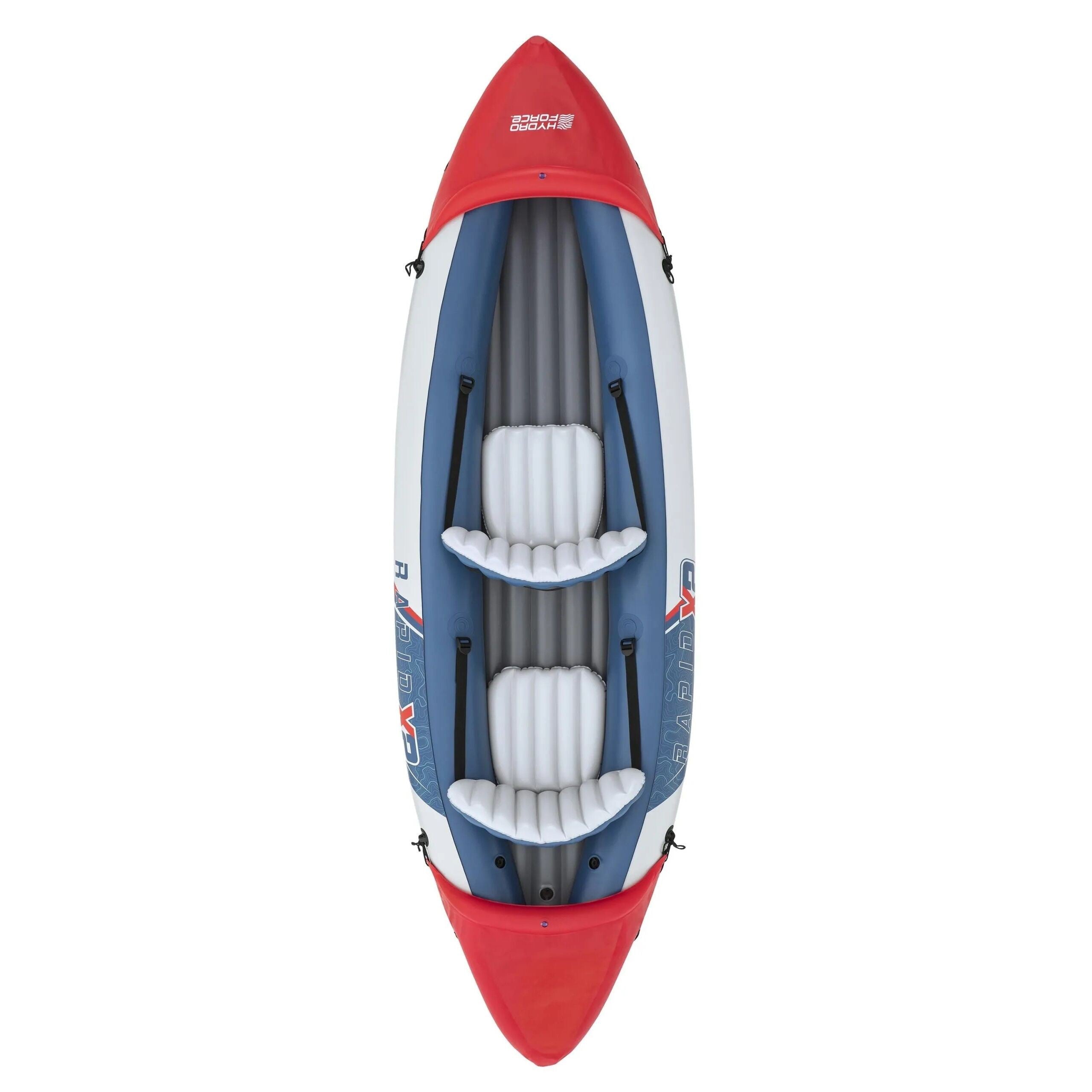 Φουσκωτό Καγιάκ Δύο Ατόμων Hydro-Force Rapid X2 Set Bestway 3,21m 180kg 2 Πτερύγια | www.lightgear.gr