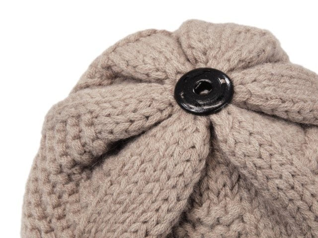 Σκούφος Merino Beanie Origin Outdoors Bobble Μπεζ | www.lightgear.gr
