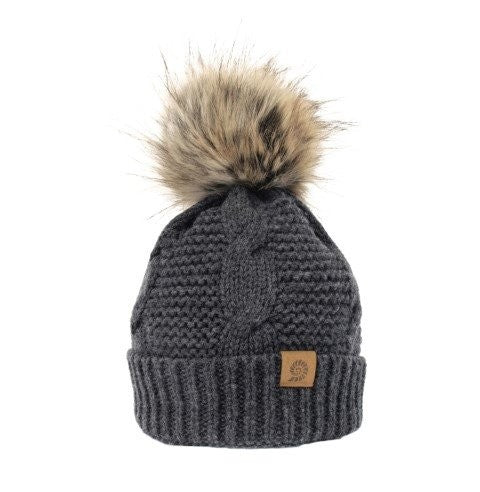 Σκούφος Merino Beanie Origin Outdoors Bobble Γκρι | www.lightgear.gr