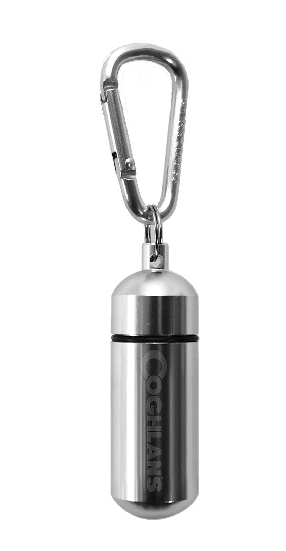 Κάψουλα Αλουμινίου Coghlans με Carabiner S | www.lightgear.gr