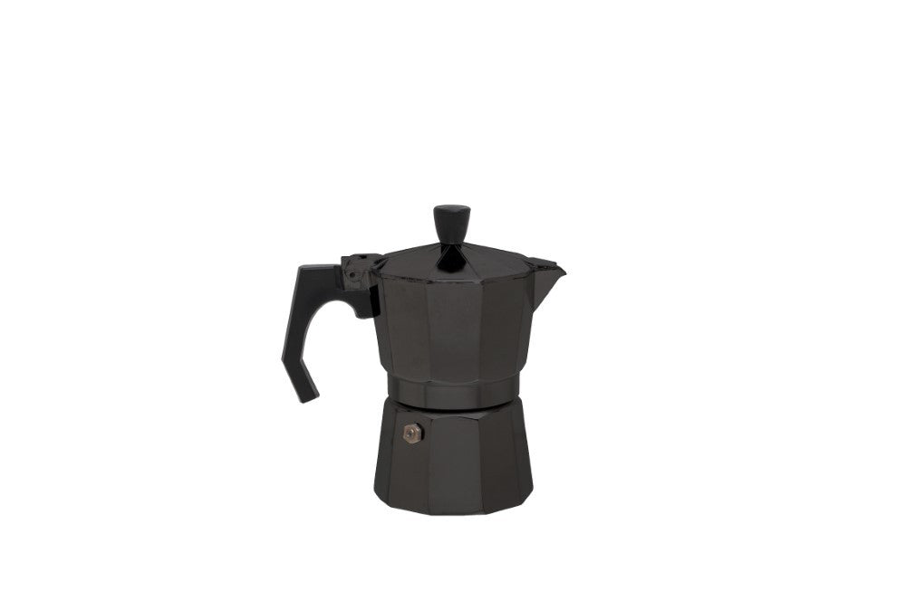 Καφετιέρα Espresso Basic Nature 3 Φλυτζάνια Μαύρη | www.lightgear.gr