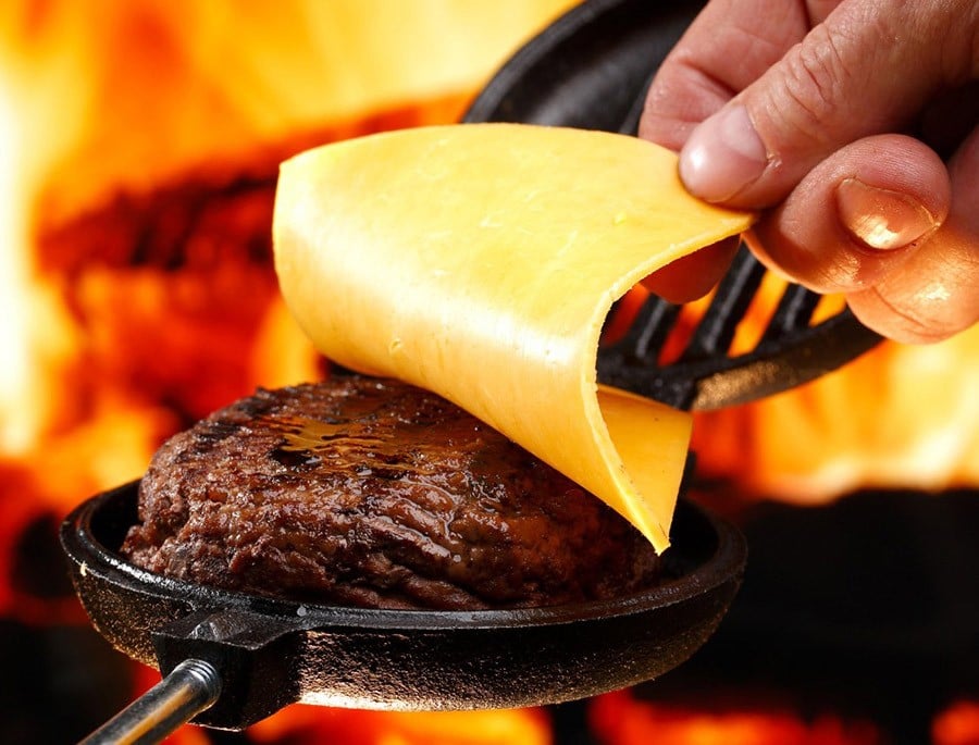 Mαντεμένιο σκεύος για 1 burger | www.lightgear.gr