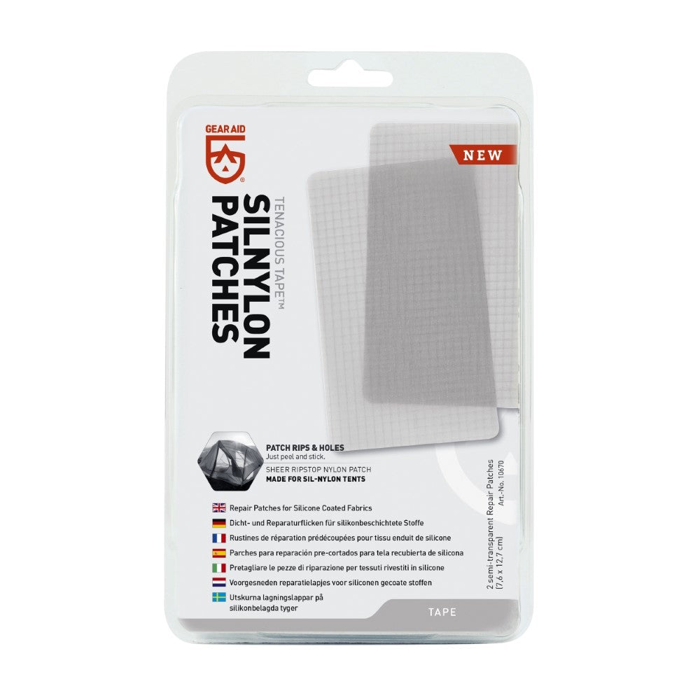 Επισκευαστικά Αυτοκόλλητα Tenacious Silnylon Patches 2τεμ | www.lightgear.gr