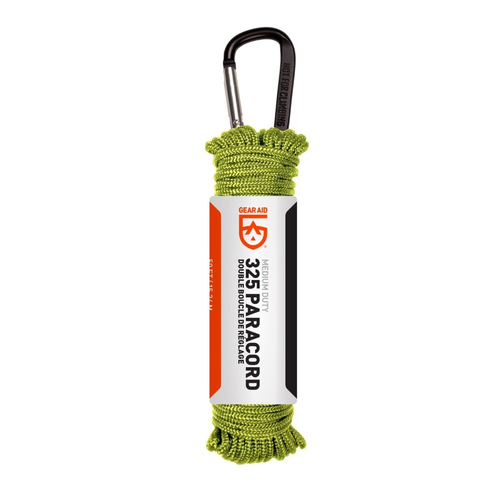 Σκοινί Paracord Gear Aid 15m Πράσινο | www.lightgear.gr