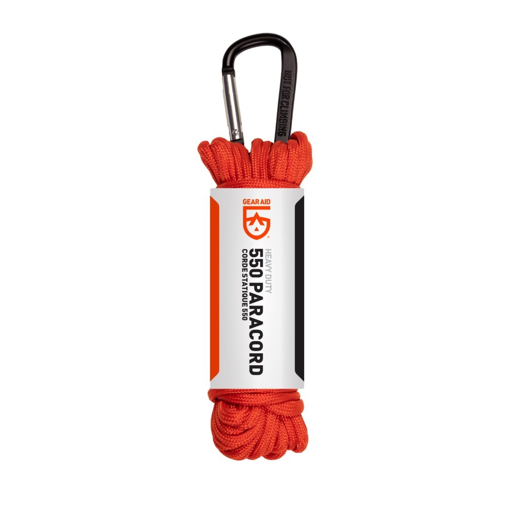 Σκοινί Paracord Gear Aid 9m Πορτοκαλί | www.lightgear.gr