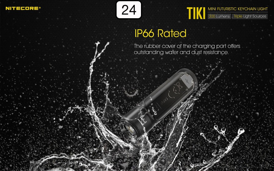 Φακός Nitecore LED TIKI | www.lightgear.gr