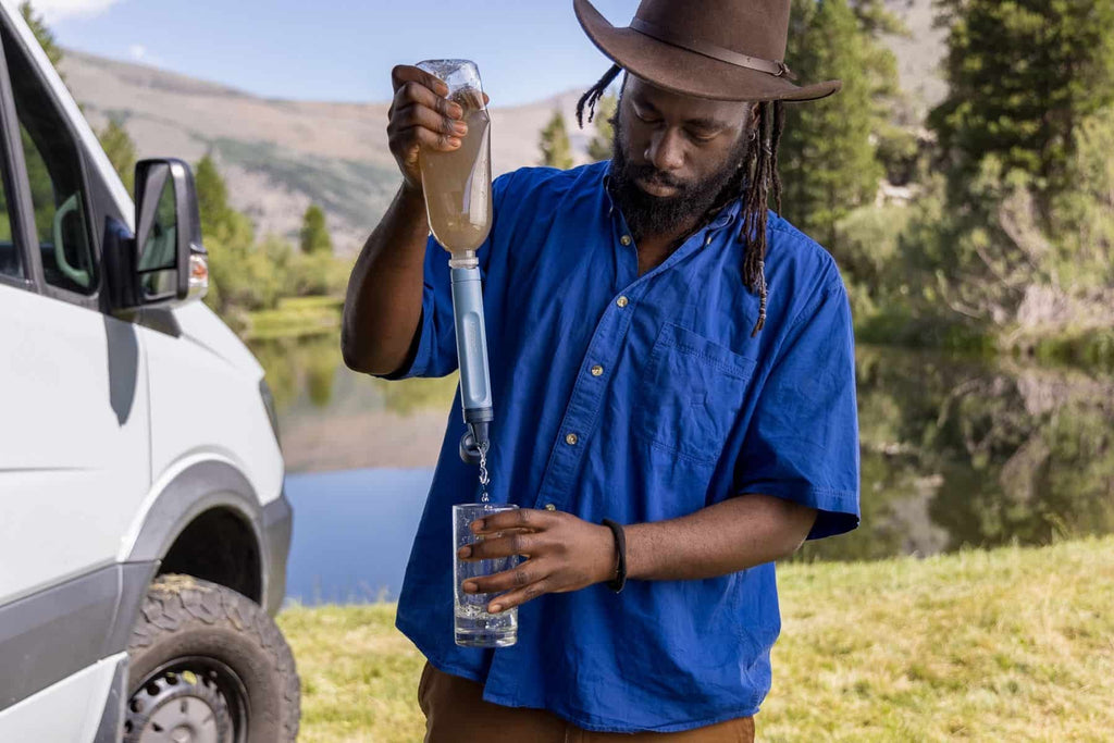 Φίλτρο Νερού Lifestraw Peak Μπλε | www.lightgear.gr
