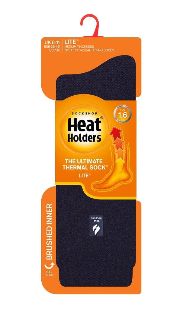 Ισοθερμικές Κάλτσες Mens Lite Plain Dunlin Heat Holders | www.lightgear.gr