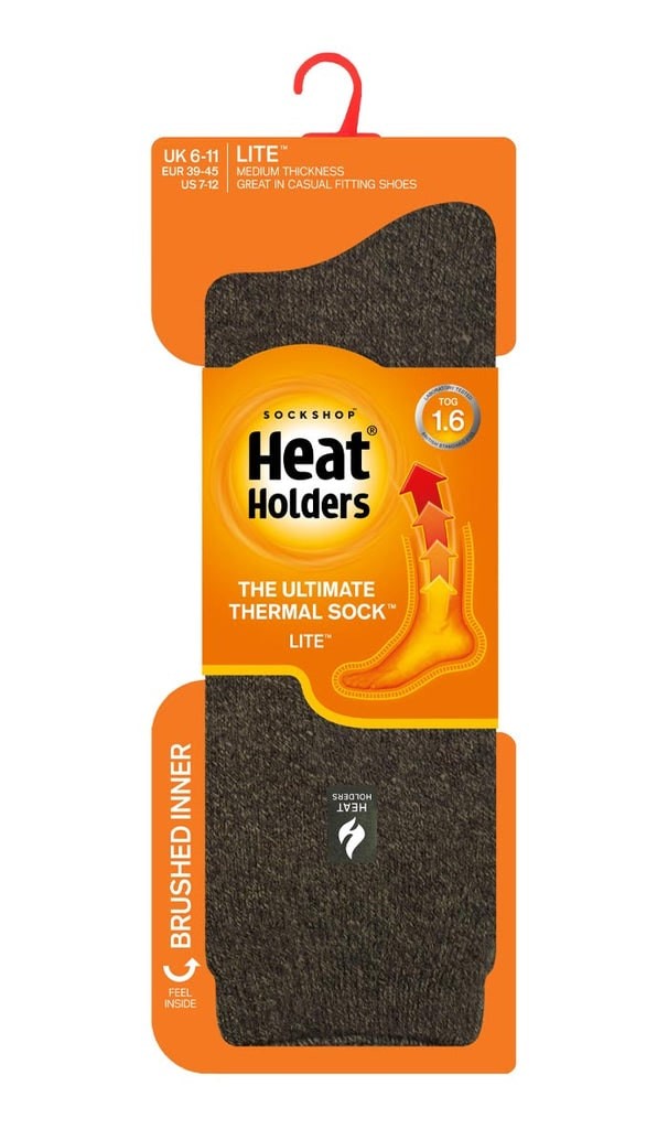 Ισοθερμικές Κάλτσες Mens Lite Plain Dunlin Heat Holders | www.lightgear.gr
