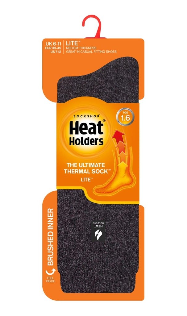 Ισοθερμικές Κάλτσες Mens Lite Plain Dunlin Heat Holders | www.lightgear.gr