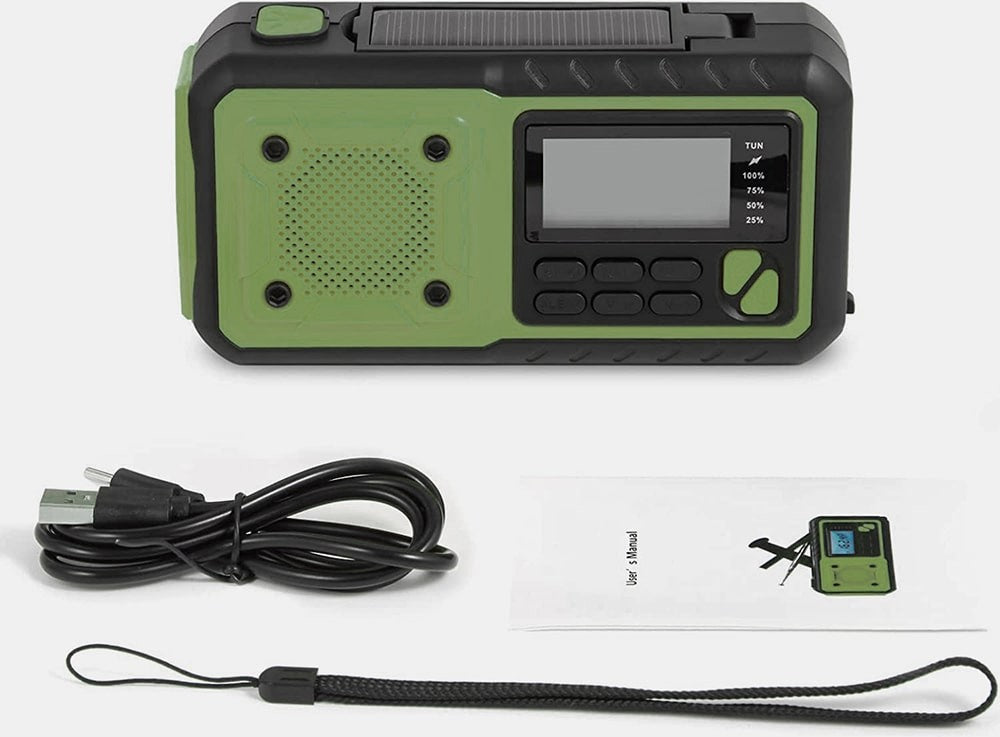 Ραδιόφωνο με Δυναμό Origin Outdoors Multi 4.000 mAh | www.lightgear.gr