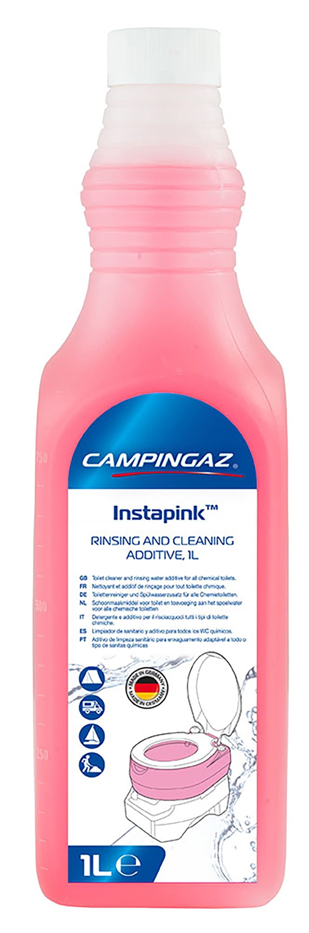 Καθαριστικό Χημικής Τουαλέτας Campingaz Instapink 1lt | www.lightgear.gr