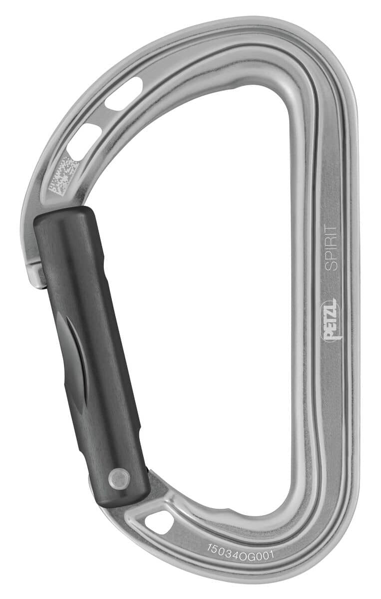 Carabiner Petzl Spirit Straight | www.lightgear.gr