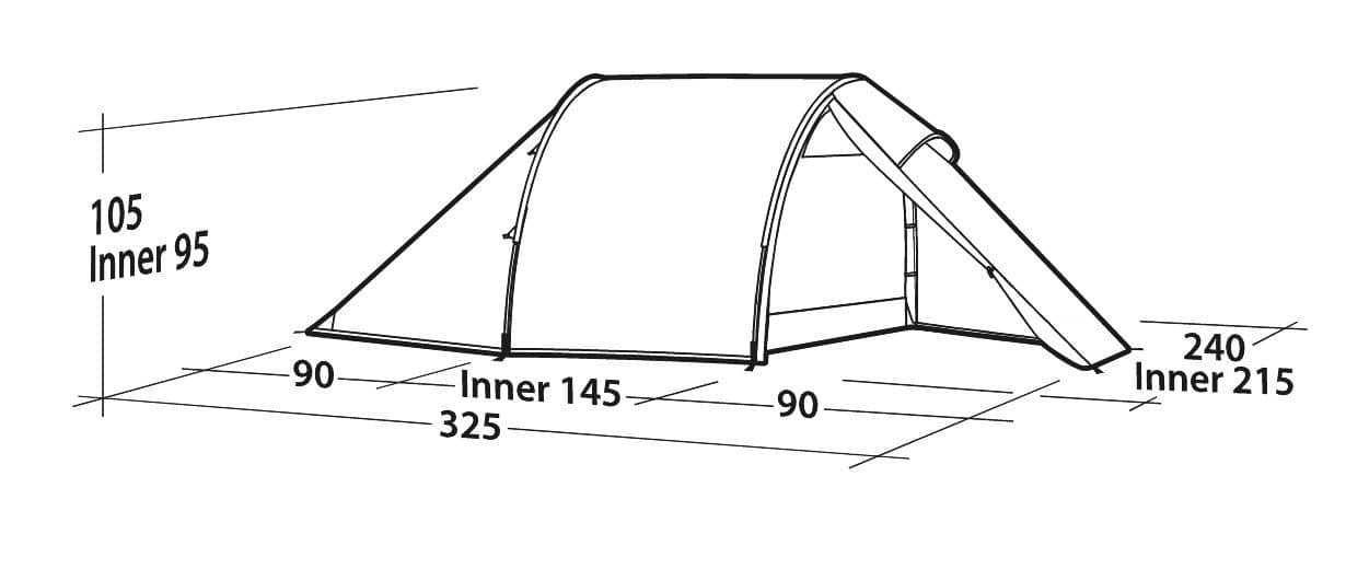 Σκηνή Easy Camp Vega 300 Compact | www.lightgear.gr