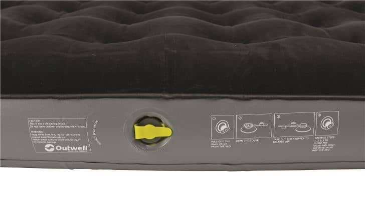 Διπλό Φουσκωτό Στρώμα Outwell Classic 185x130x20cm | www.lightgear.gr