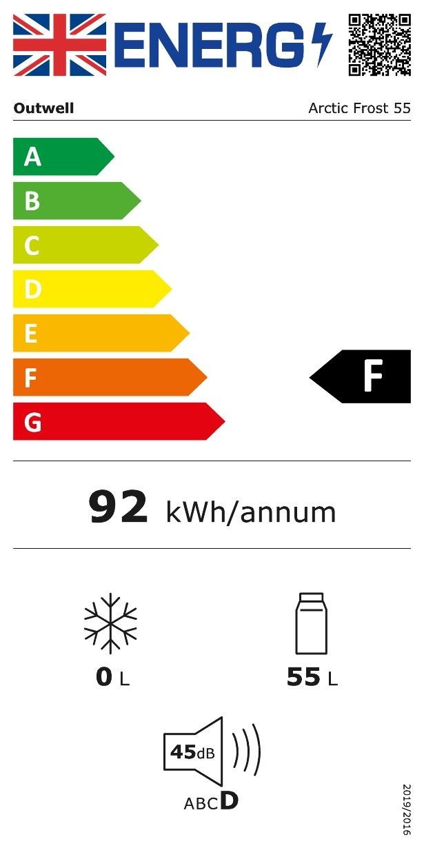 Ηλεκτρικό Ψυγείο Compressor Outwell Arctic Frost 55 - 2024 | www.lightgear.gr