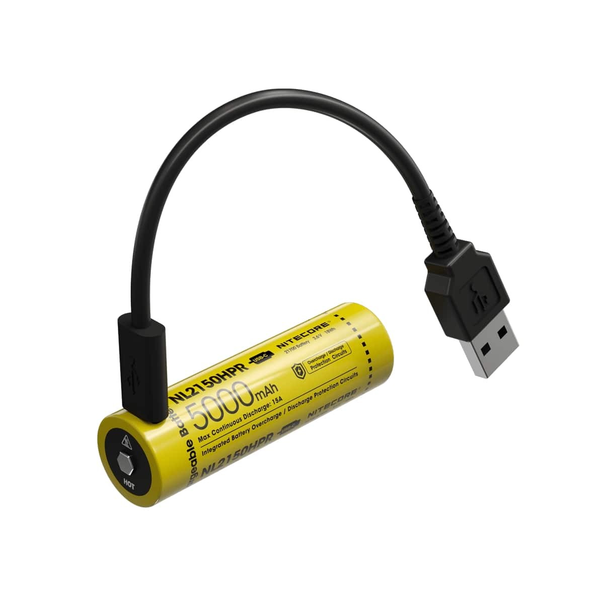 Επαναφορτιζόμενη Μπαταρία Nitecore NL2150HPR 5000mAh 3,6V | www.lightgear.gr