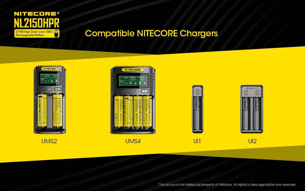 Επαναφορτιζόμενη Μπαταρία Nitecore NL2150HPR 5000mAh 3,6V | www.lightgear.gr