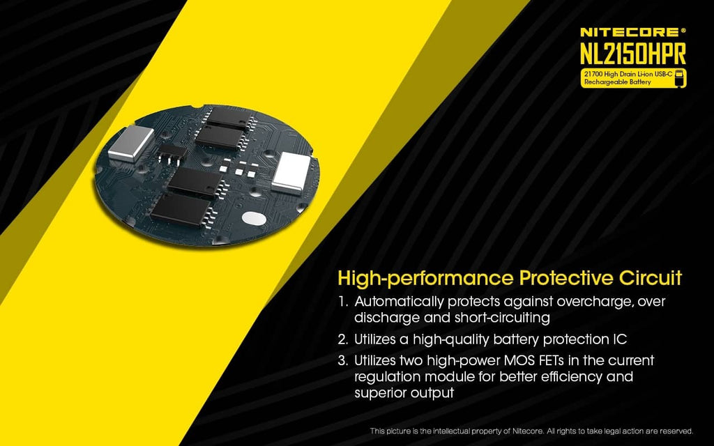 Επαναφορτιζόμενη Μπαταρία Nitecore NL2150HPR 5000mAh 3,6V | www.lightgear.gr