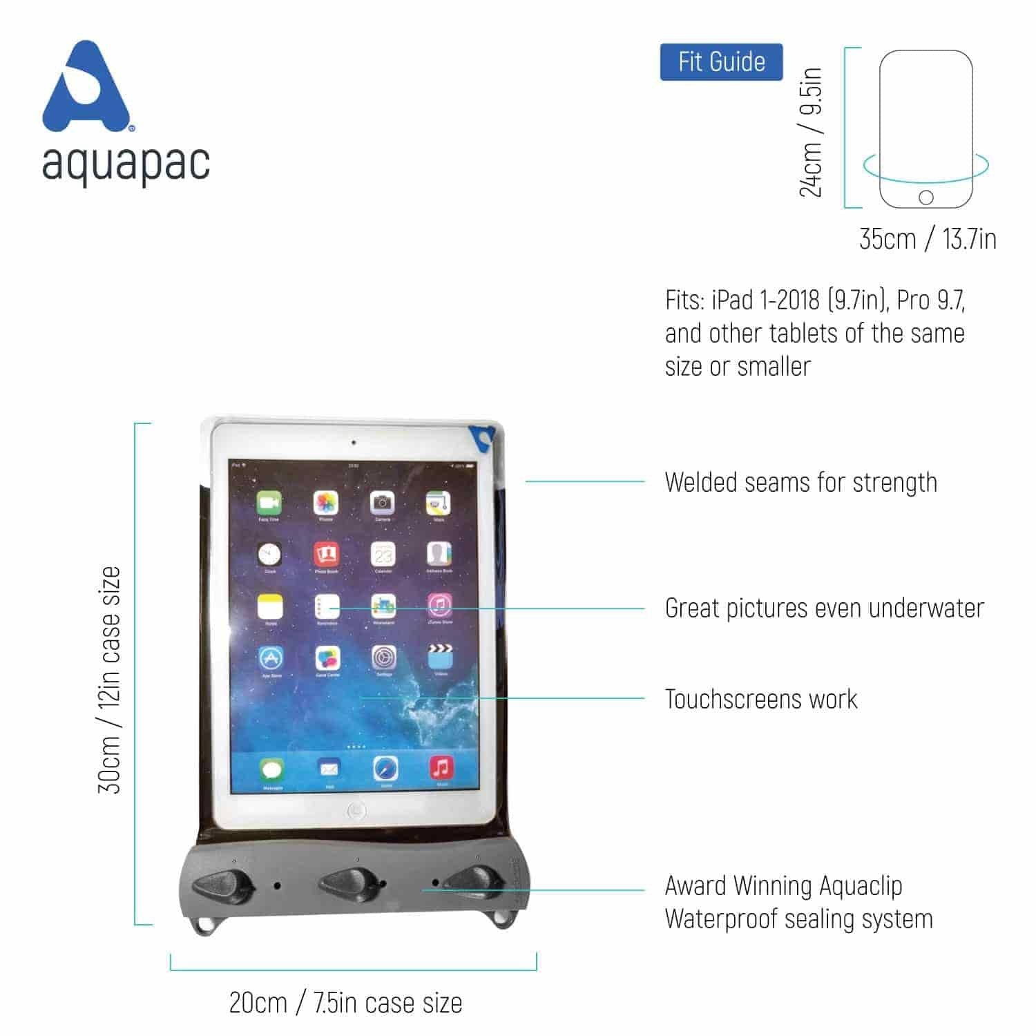 Αδιάβροχη Θήκη Aquapac για Ipad 669F | www.lightgear.gr