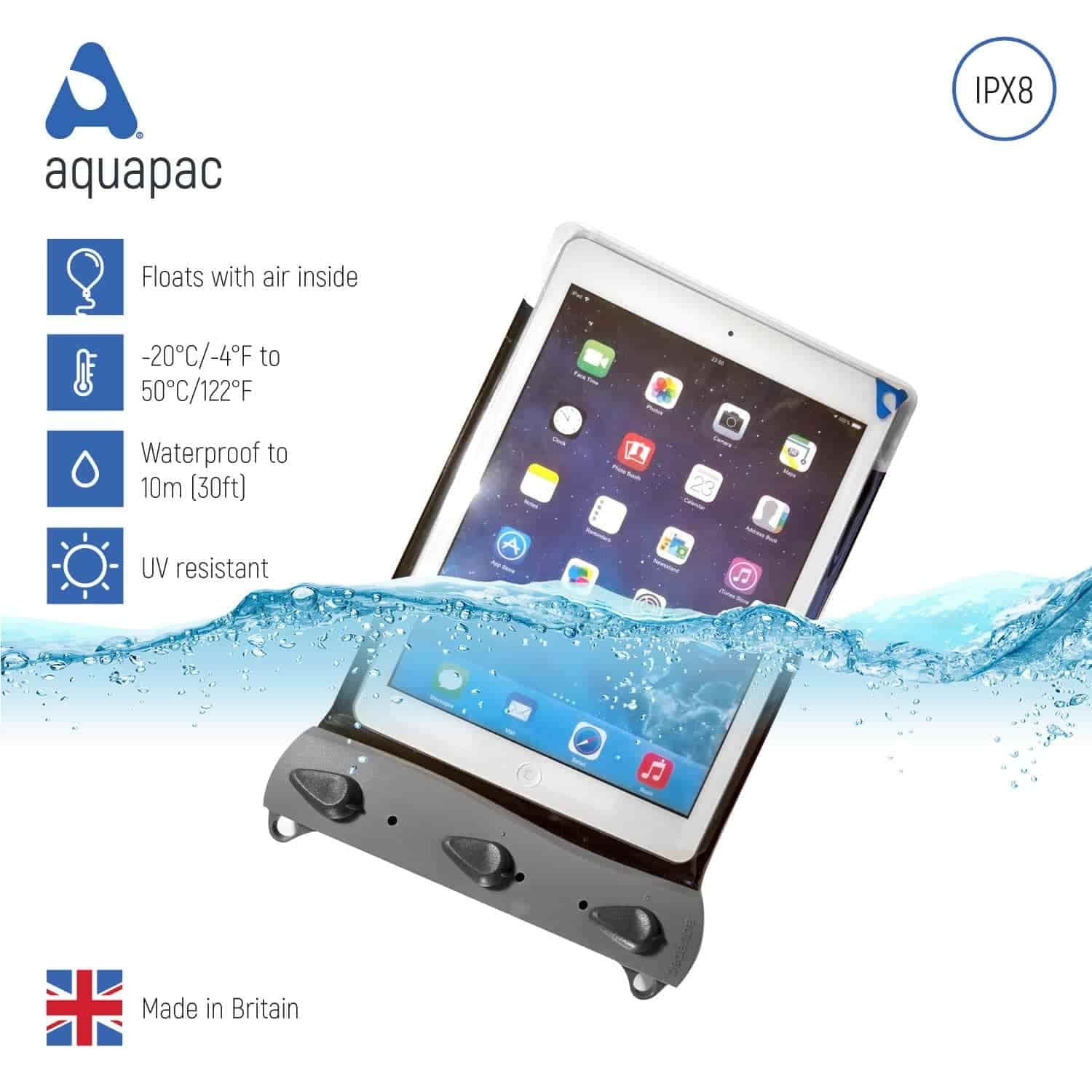 Αδιάβροχη Θήκη Aquapac για Ipad 669F | www.lightgear.gr