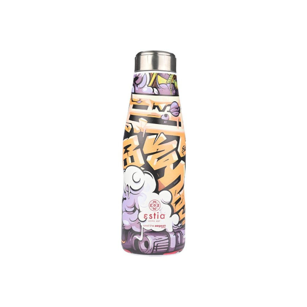 Ανοξείδωτο Μπουκάλι Θερμός Estia Save the Aegean 500ml | www.lightgear.gr