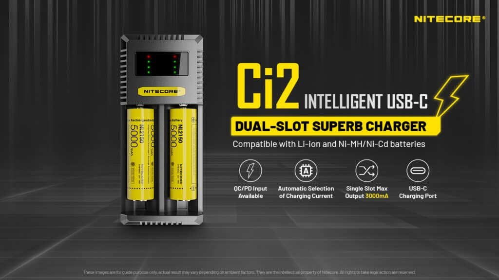 Φορτιστής Nitecore Ci2 | www.lightgear.gr