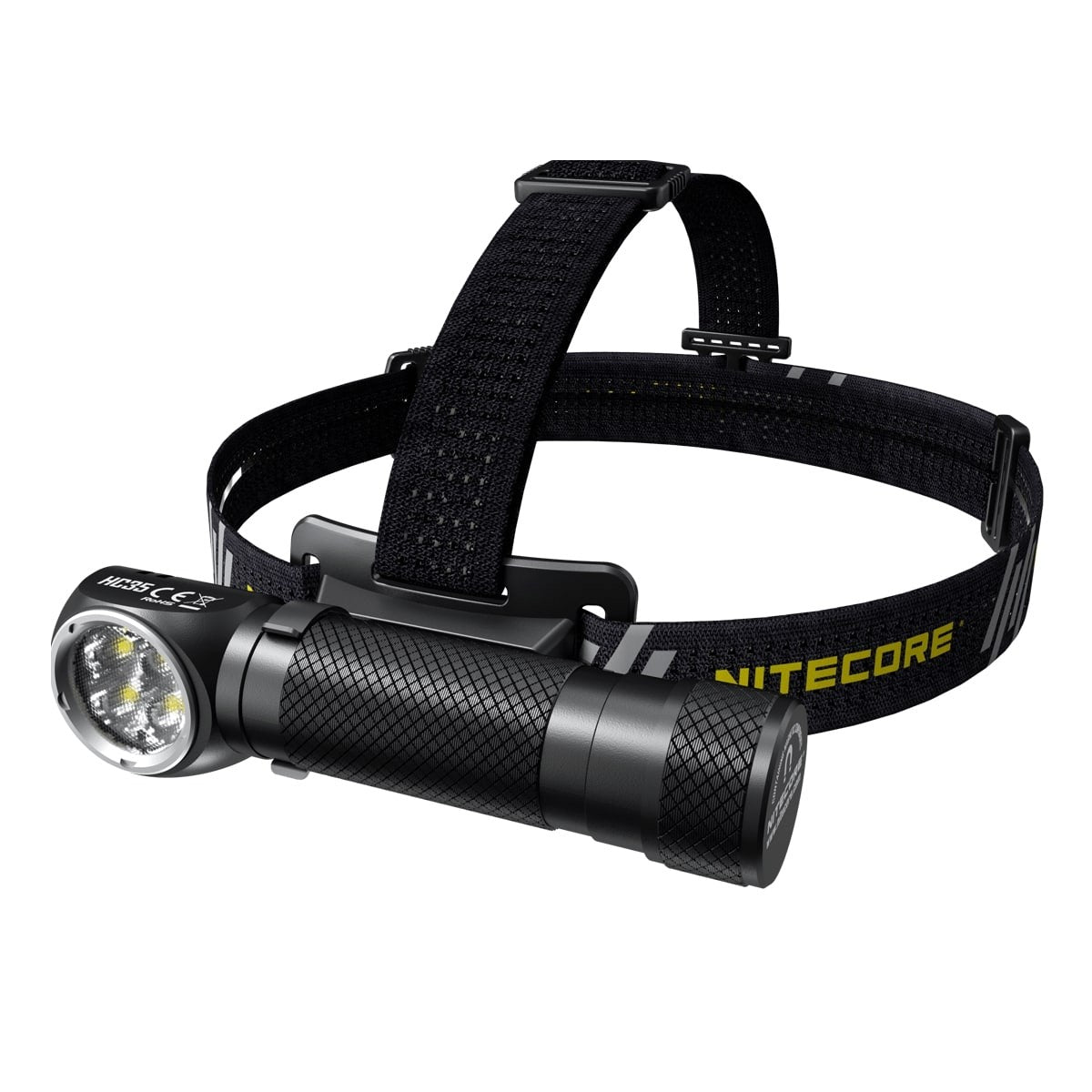 Επαναφορτιζόμενος Φακός Κεφαλής Nitecore HC35 | www.lightgear.gr