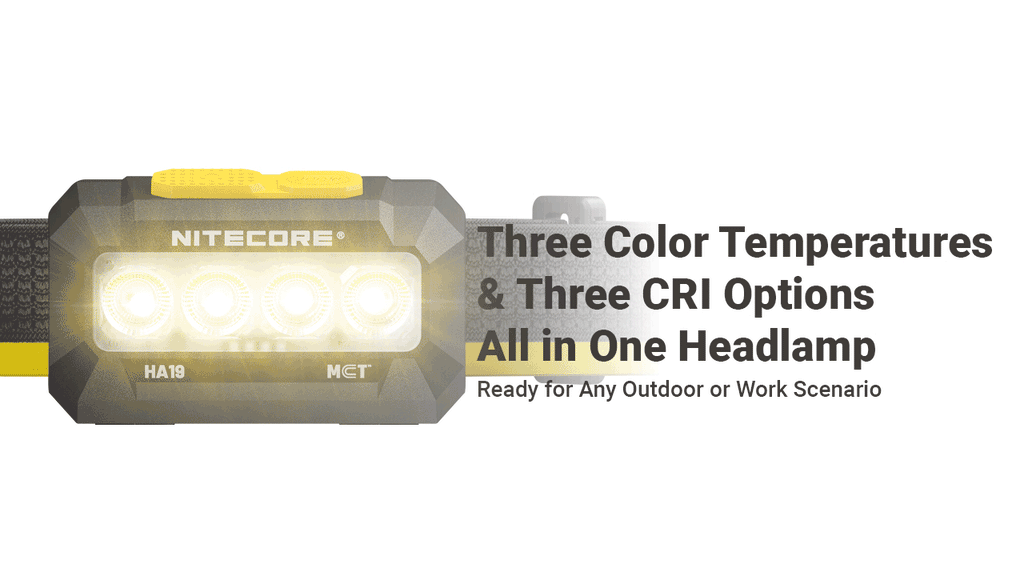 Φακός Κεφαλής Nitecore HA19 LED 600 Lumens MCT & RGB