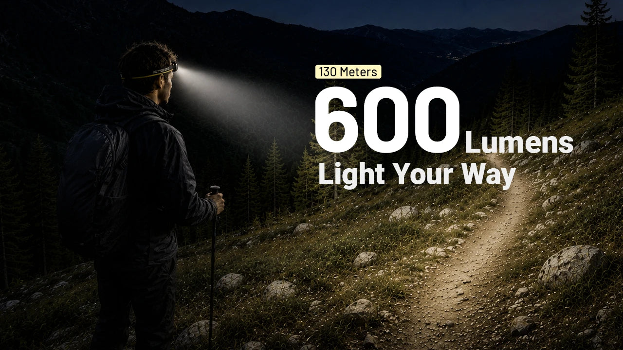 Φακός Κεφαλής Nitecore HA19 LED 600 Lumens MCT & RGB