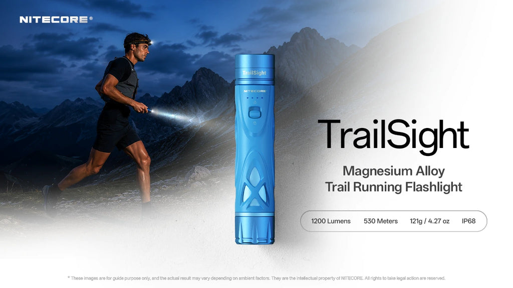 Φακός Nitecore Trail Running TrailSight 1200lm 530m IP68