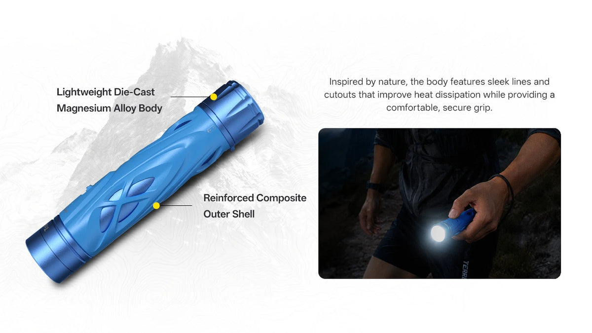 Φακός Nitecore Trail Running TrailSight 1200lm 530m IP68