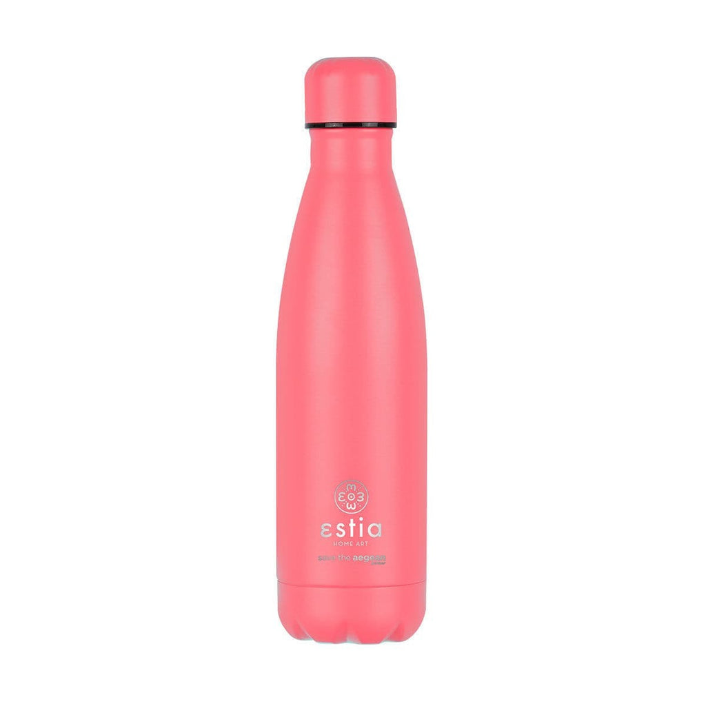Ανοξείδωτο Μπουκάλι Θερμός Flask Lite Estia Save The Aegean 500ml | www.lightgear.gr