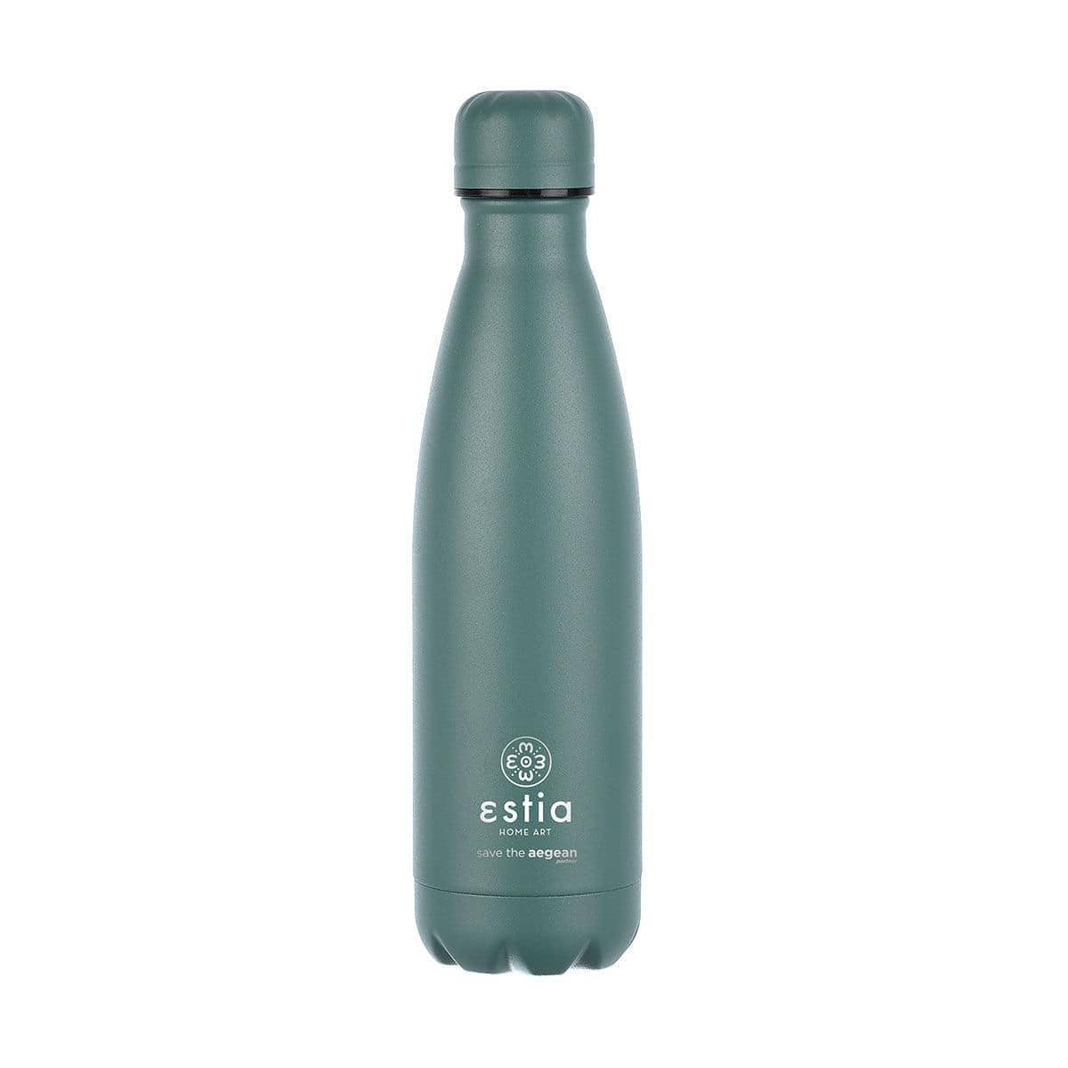 Ανοξείδωτο Μπουκάλι Θερμός Flask Lite Estia Save The Aegean 500ml | www.lightgear.gr