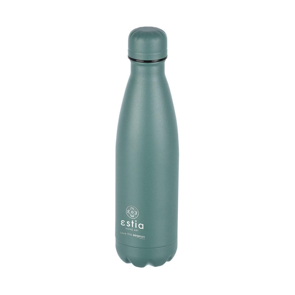 Ανοξείδωτο Μπουκάλι Θερμός Flask Lite Estia Save The Aegean 500ml | www.lightgear.gr