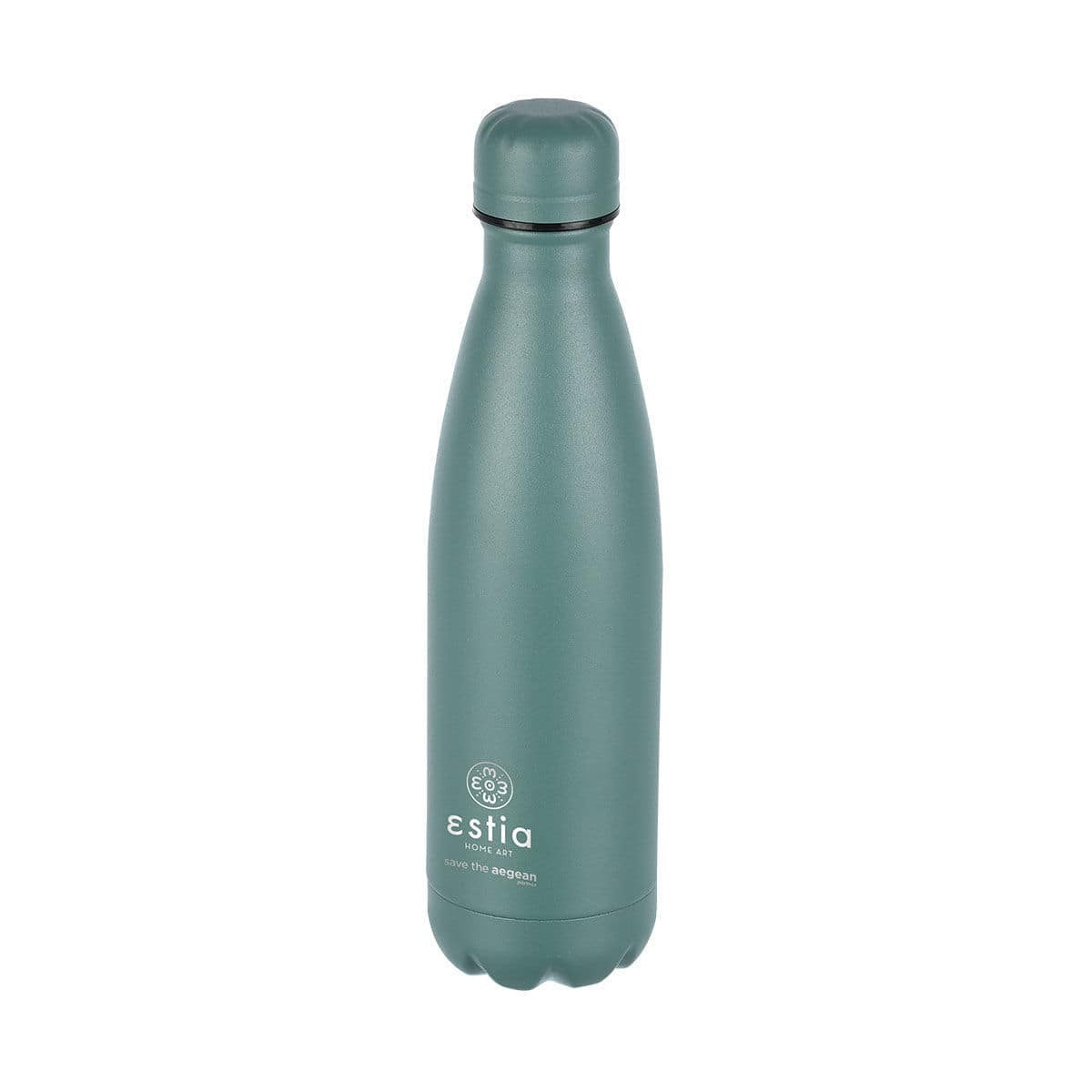 Ανοξείδωτο Μπουκάλι Θερμός Flask Lite Estia Save The Aegean 500ml | www.lightgear.gr