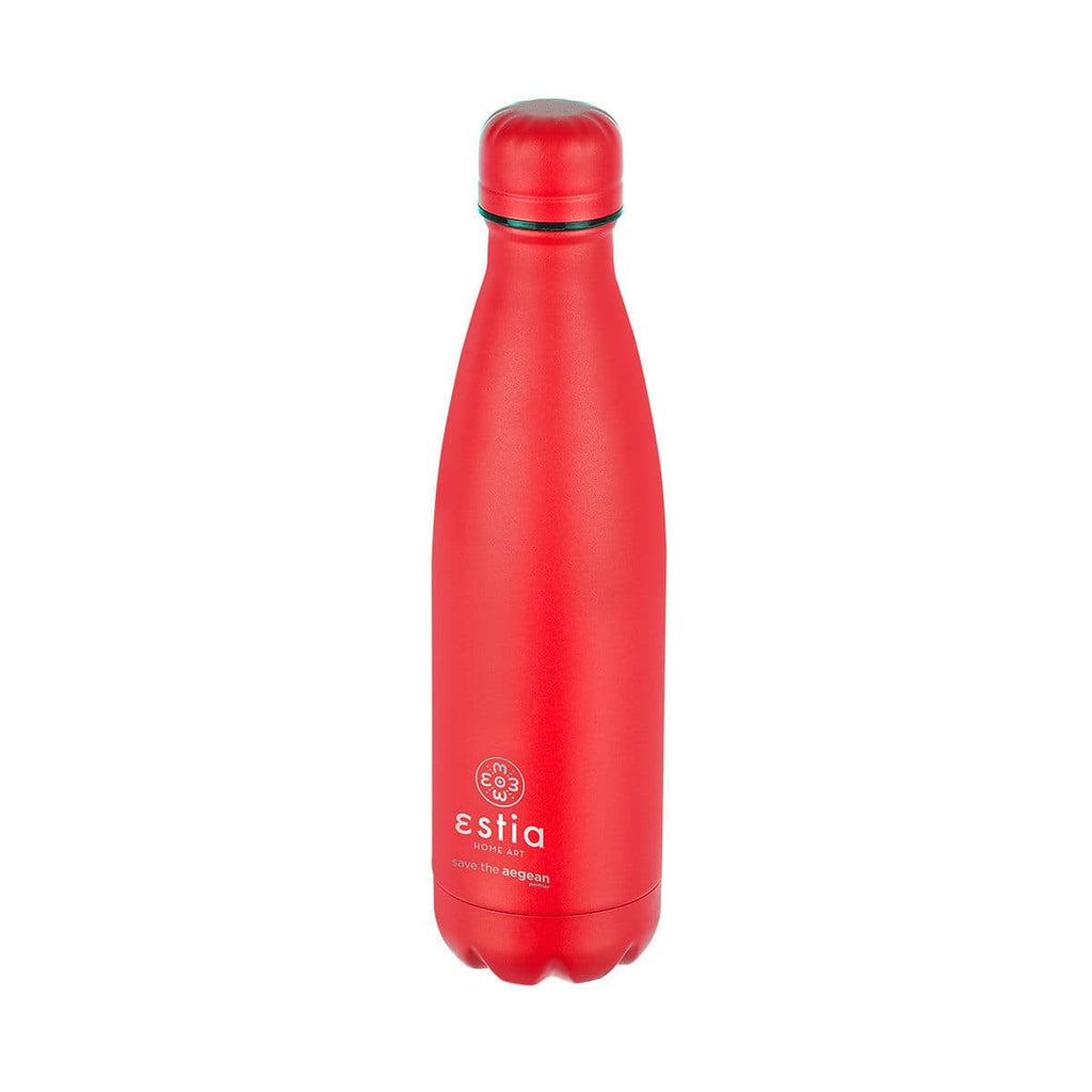 Ανοξείδωτο Μπουκάλι Θερμός Flask Lite Estia Save The Aegean 500ml | www.lightgear.gr