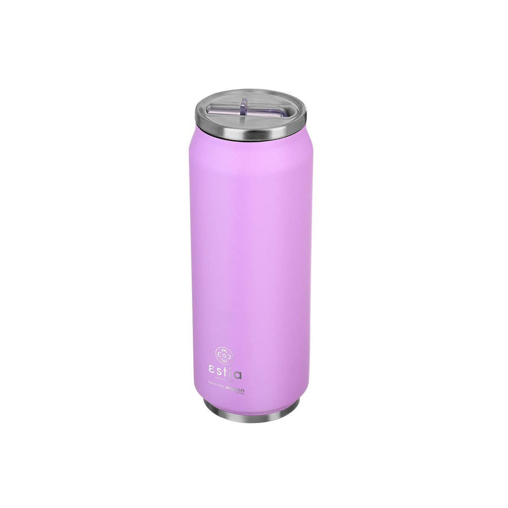 Ανοξείδωτο Θερμός με Καλαμάκι Estia Save the Aegean 500ml | www.lightgear.gr