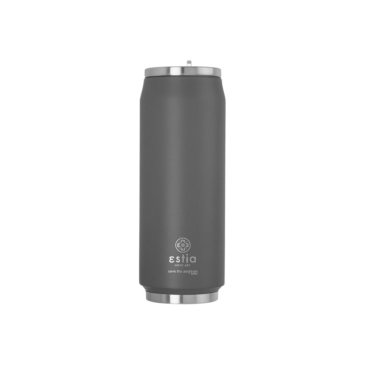 Ανοξείδωτο Θερμός με Καλαμάκι Estia Save the Aegean 500ml | www.lightgear.gr