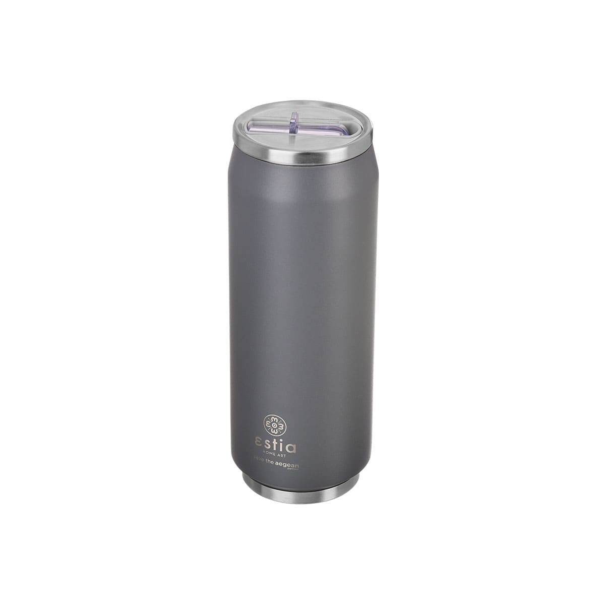 Ανοξείδωτο Θερμός με Καλαμάκι Estia Save the Aegean 500ml | www.lightgear.gr