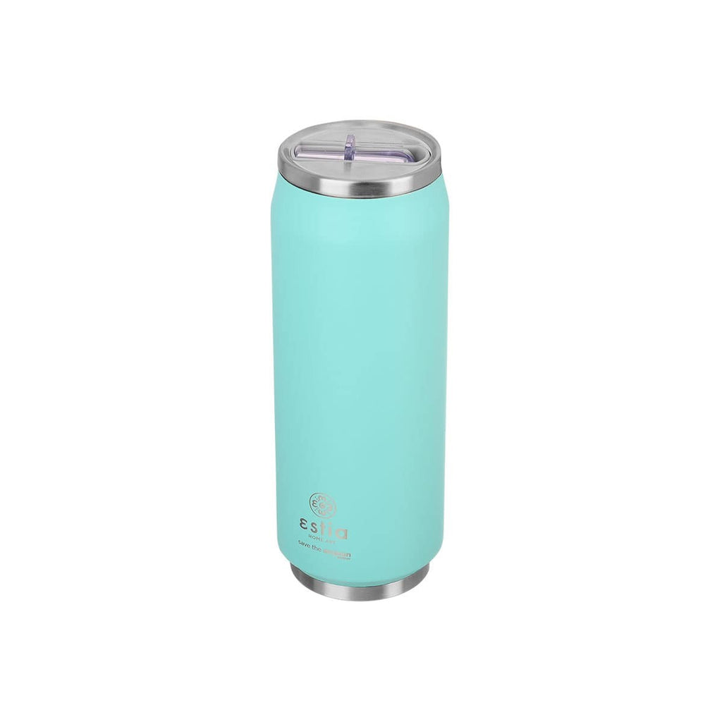 Ανοξείδωτο Θερμός με Καλαμάκι Estia Save the Aegean 500ml | www.lightgear.gr