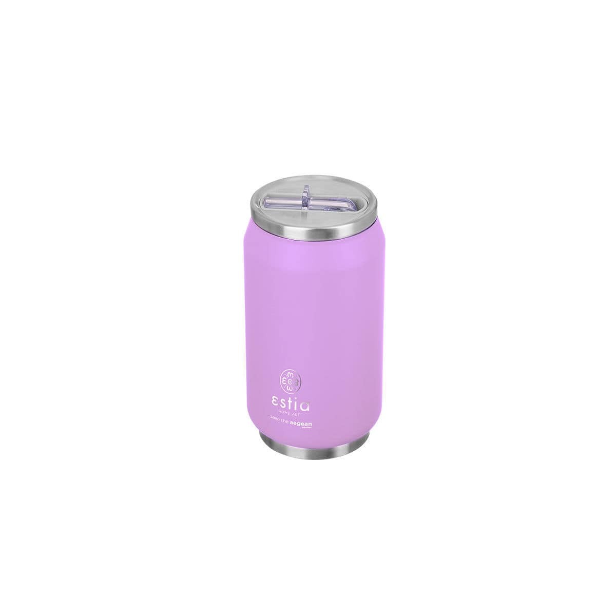 Ανοξείδωτο Θερμός με Καλαμάκι Estia Save the Aegean 300ml | www.lightgear.gr