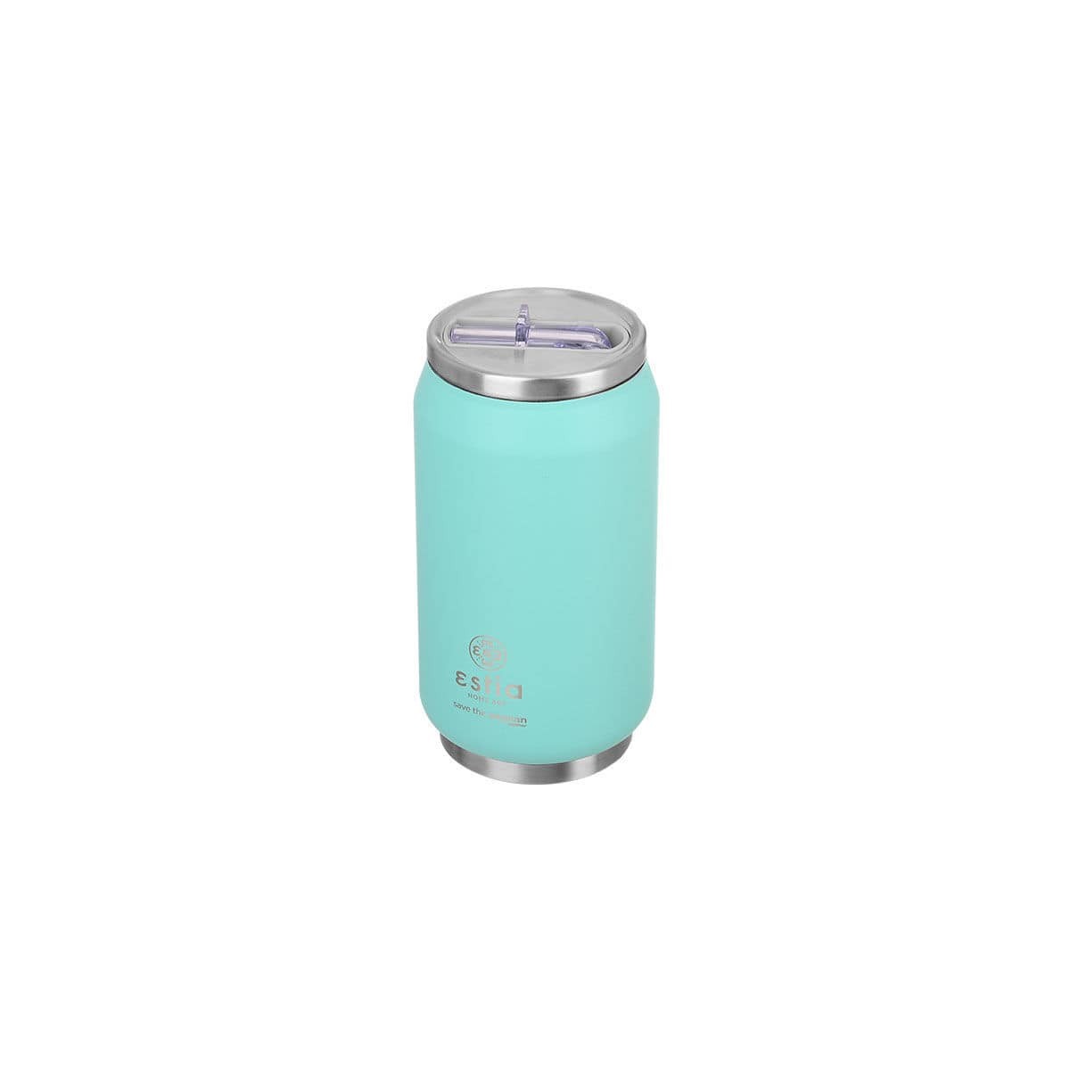 Ανοξείδωτο Θερμός με Καλαμάκι Estia Save the Aegean 300ml | www.lightgear.gr