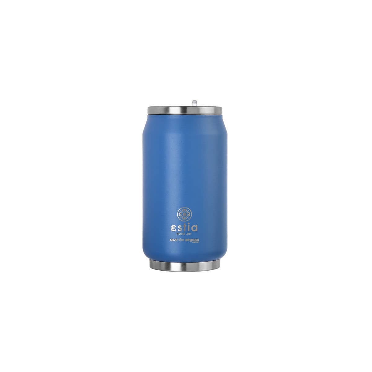 Ανοξείδωτο Θερμός με Καλαμάκι Estia Save the Aegean 300ml | www.lightgear.gr
