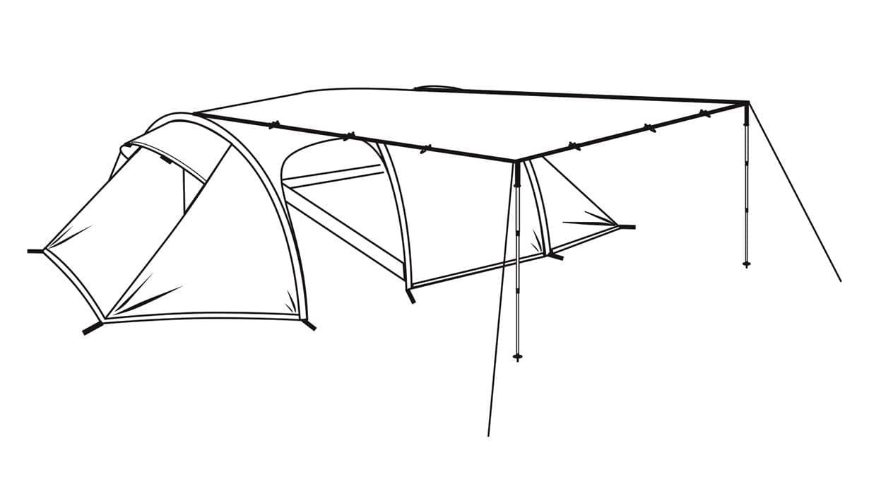 Τέντα Robens Tarp 4x4m | www.lightgear.gr