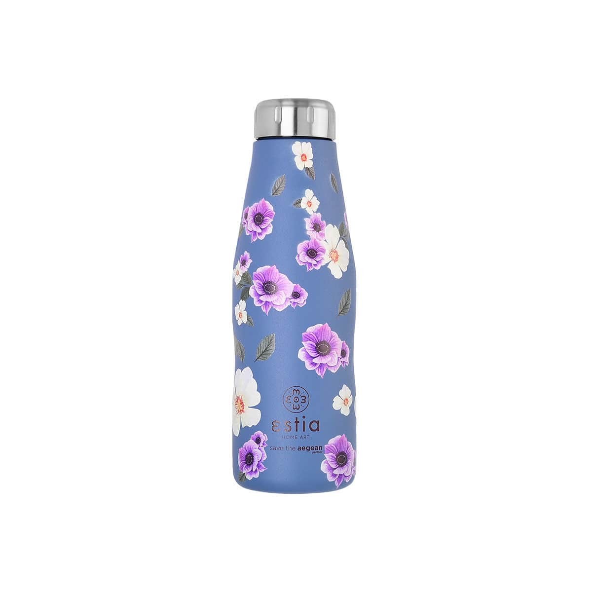 Ανοξείδωτο Μπουκάλι Θερμός Estia Save the Aegean 500ml | www.lightgear.gr